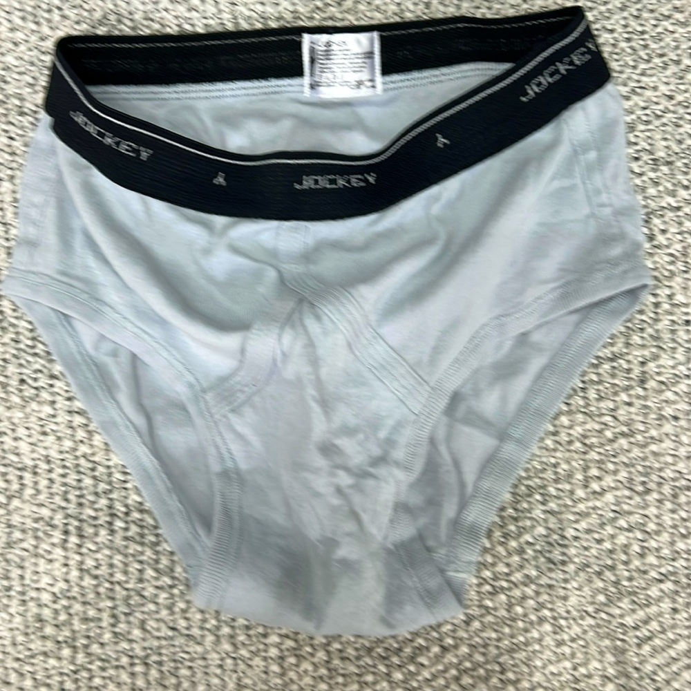 Jockey light blue briefs